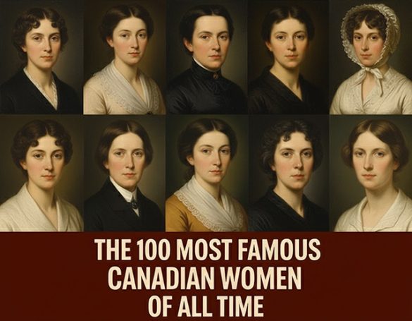 The 100 Most Famous Canadian Women of All Time